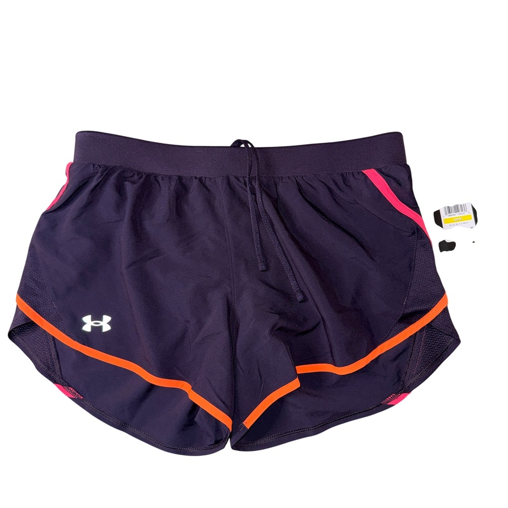 Under Armour‎ UA Fly By 2.0 Shorts Size Medium purple Athletic Running